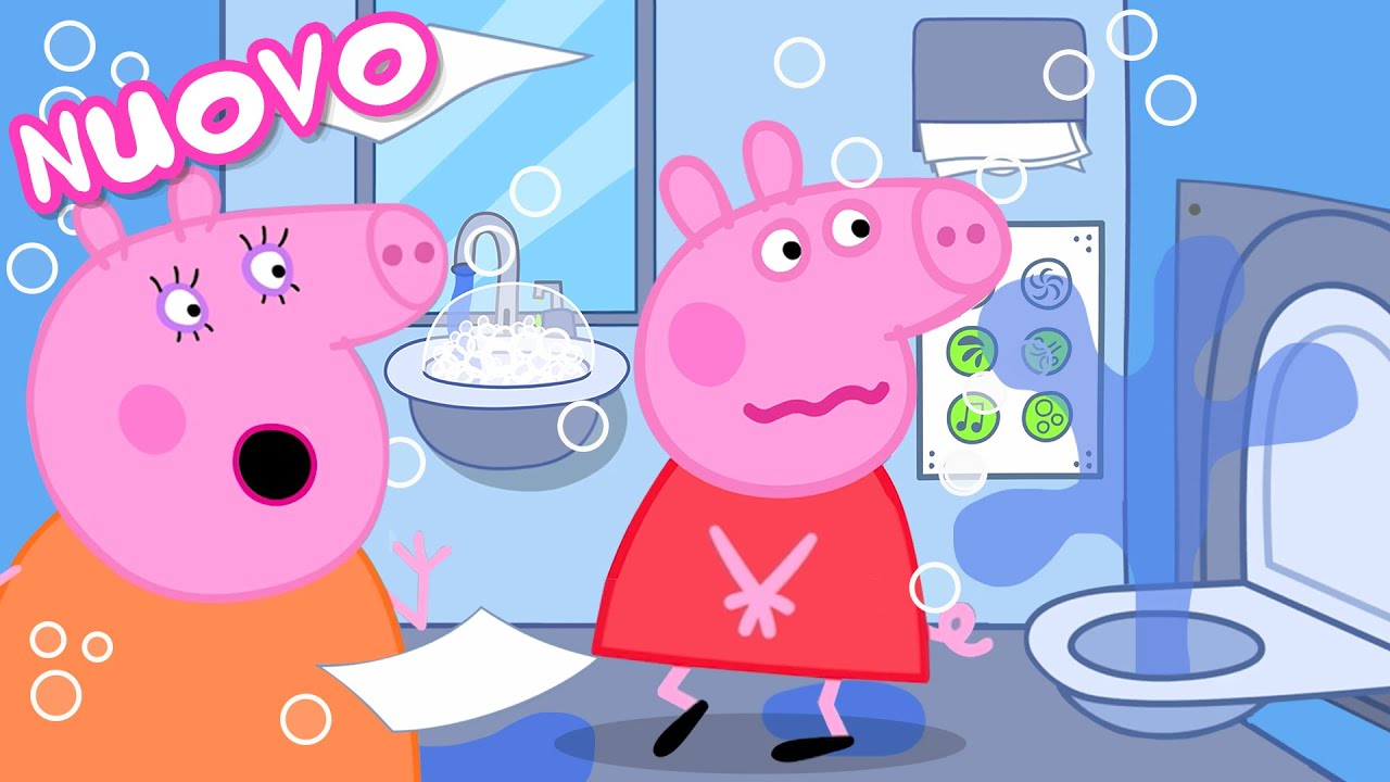 Le Cronache di Peppa Pig | Il Bagno Magico | Nuovo Episodio di Peppa Pig |