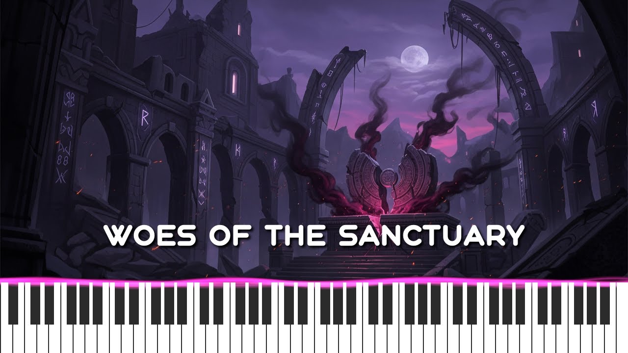Woes of the Sanctuary - MIDI Visualization