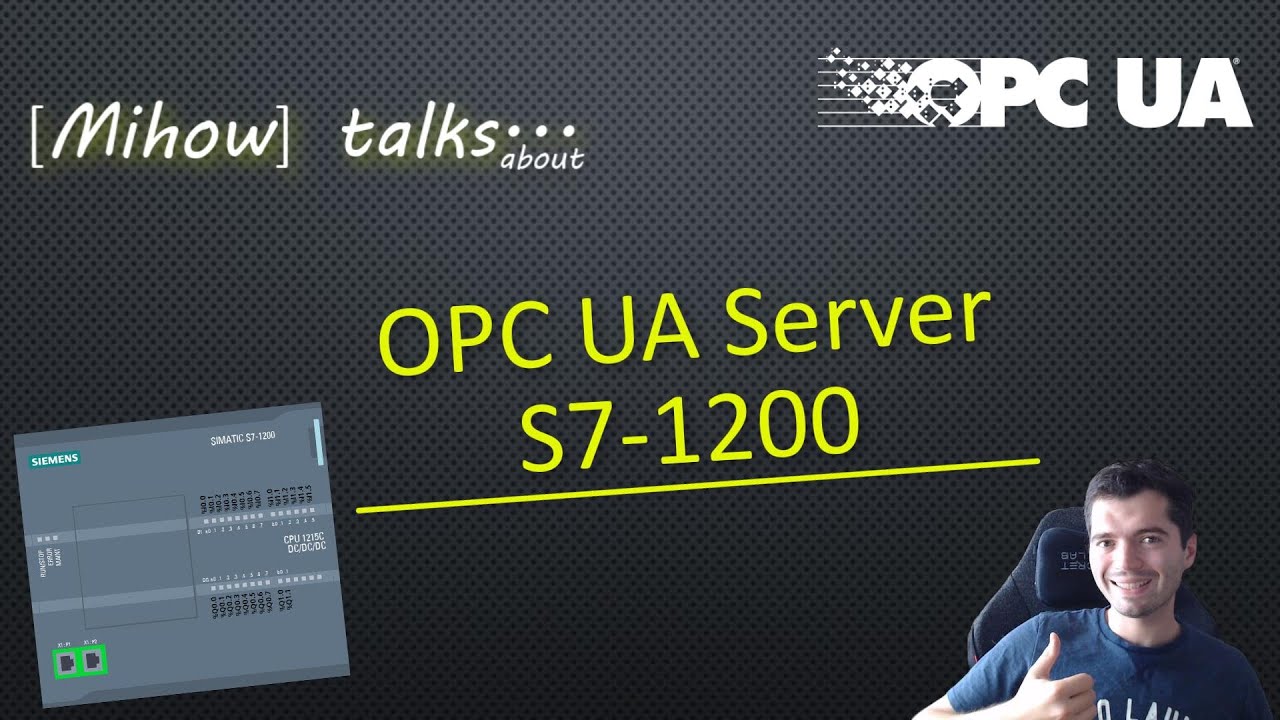 Setting up the OPC UA Server Interface on S7-1200 PLC using TIA Portal and Testing with UA Expert
