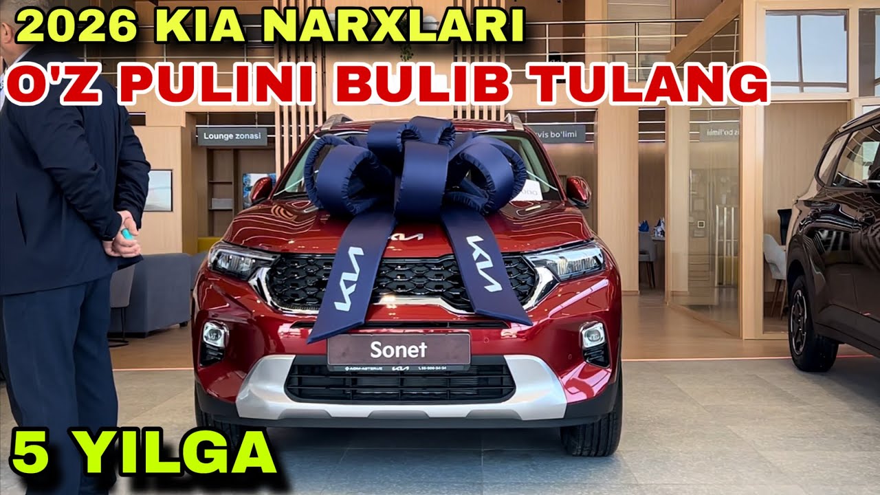 5 YILGA RASROCHKA! KIA AVTOSALON NARXLARI 2026. YANGI VERSIYASI CHIQDI!