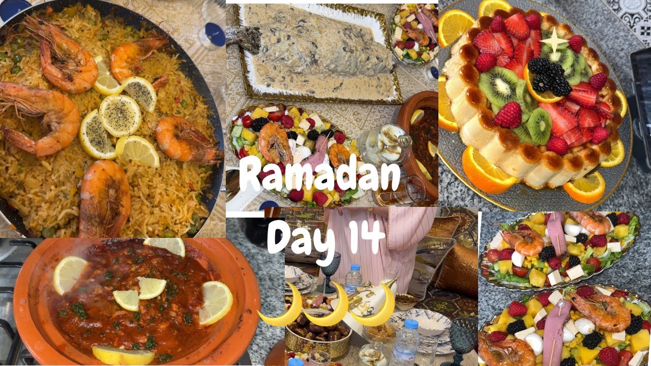 عندي عراضة فالدار 🌙 🕌تحضيرات و أفكار سهلة لطبيلة هماوية 🌸🧑‍🍳