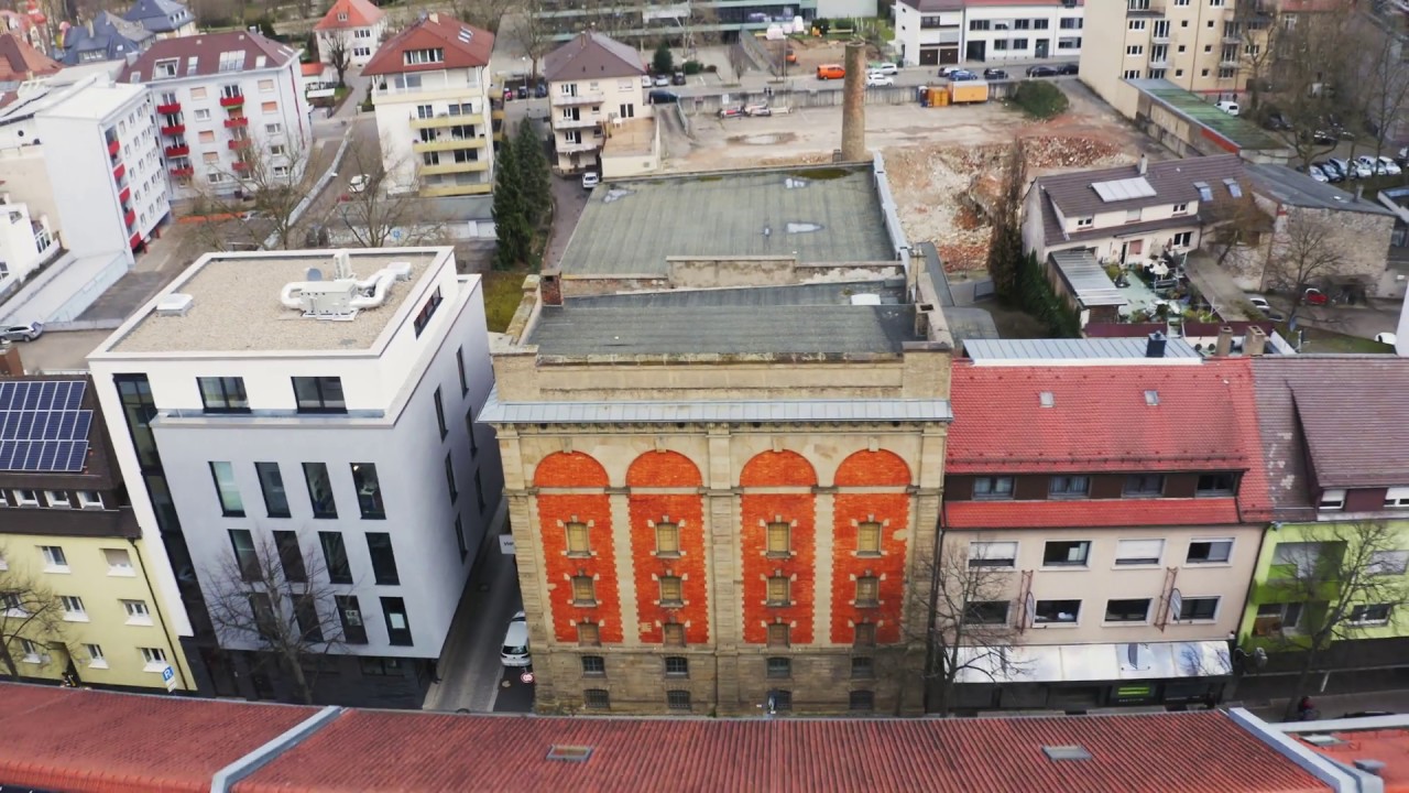 Alte Tabakfabrik in Bruchsal - Zustand vorher