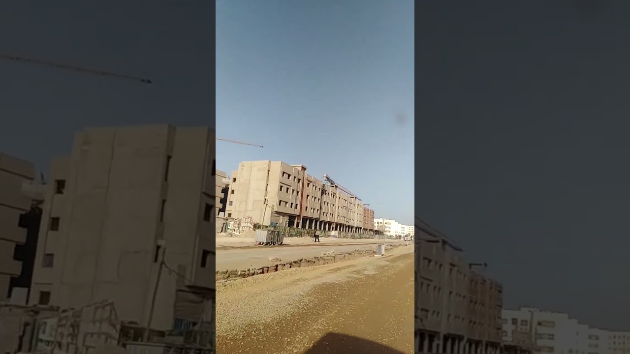 ها فين وصلات الأشغال ديال مشروع الحديقة الذهبية ولمحة لديار الحمد ببوسكورة الدار البيضاء 