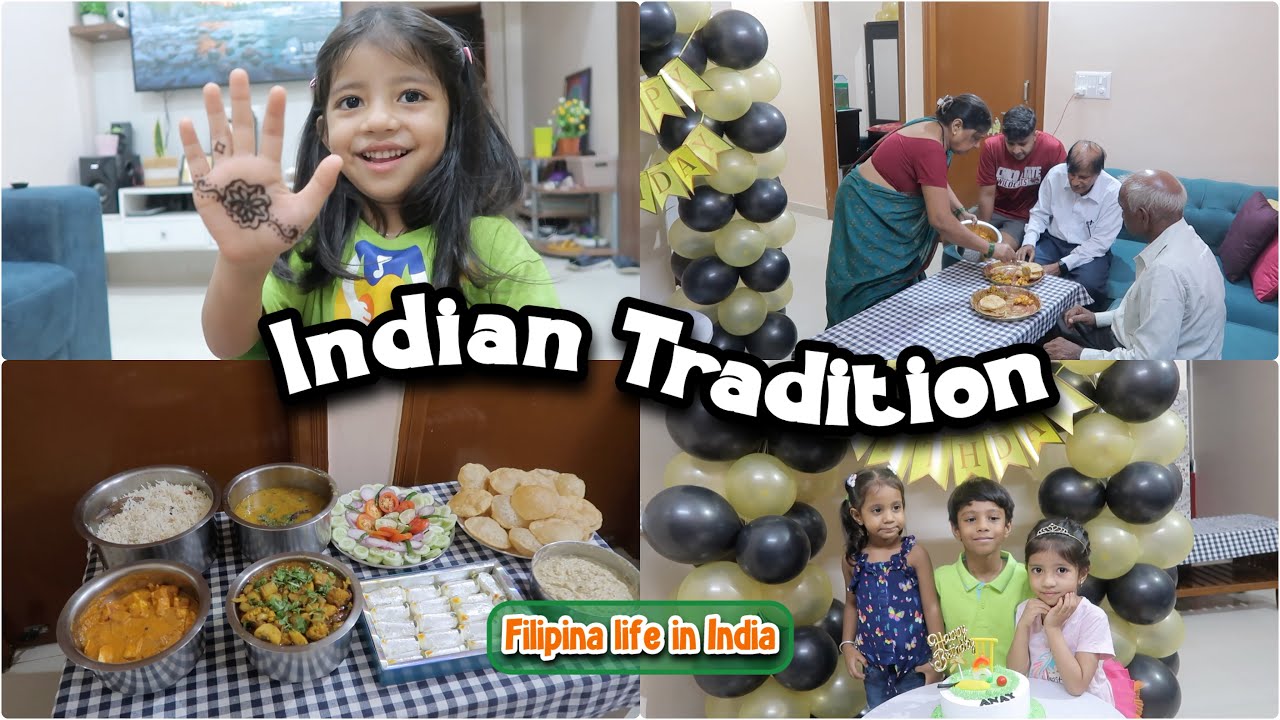 A Tradition Deeply Rooted in Indian Culture ♥︎Filipino Indian Family