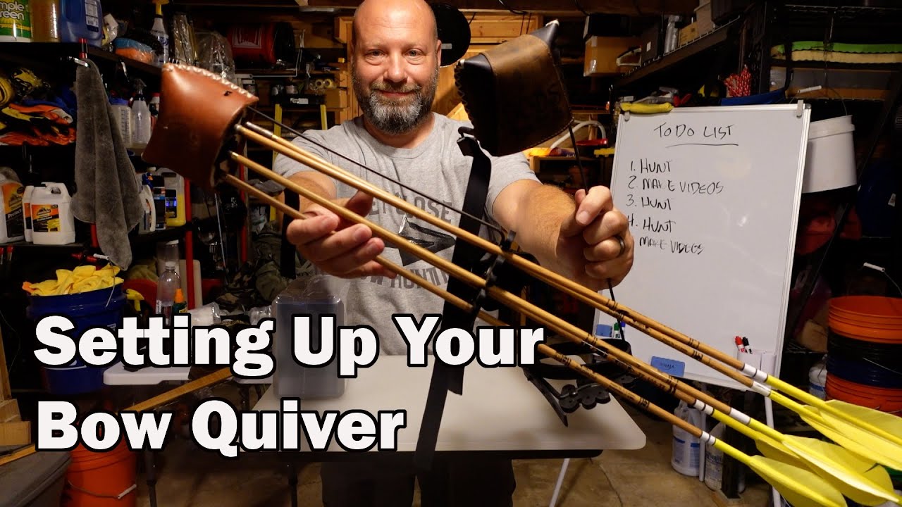 Setting Up Your Traditional Bow Quiver