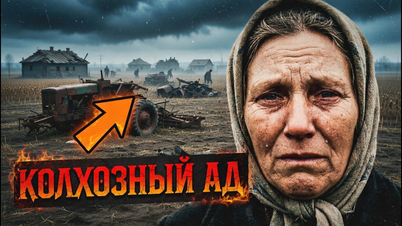 КОЛХОЗЫ СССР: ЖЕНЩИНЫ жили ХУЖЕ СКОТА. Вся ПРАВДА о СОВЕТСКИХ колхозах