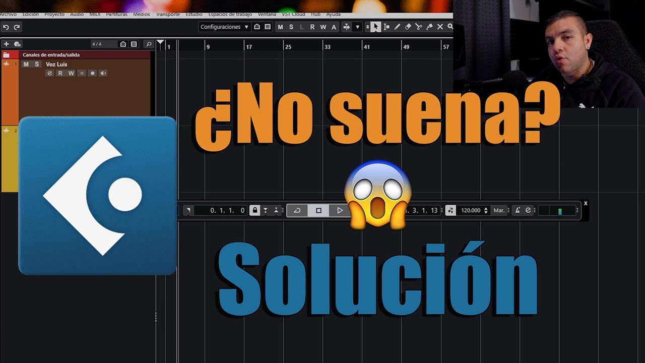 Explicación detallada de las conexiones de entrada y salida de CUBASE