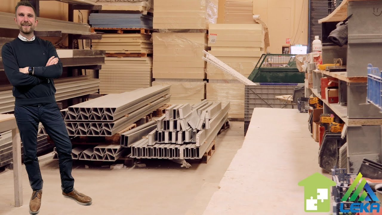 LEKA Roof Fabricator Gareth shows you how the factory operates