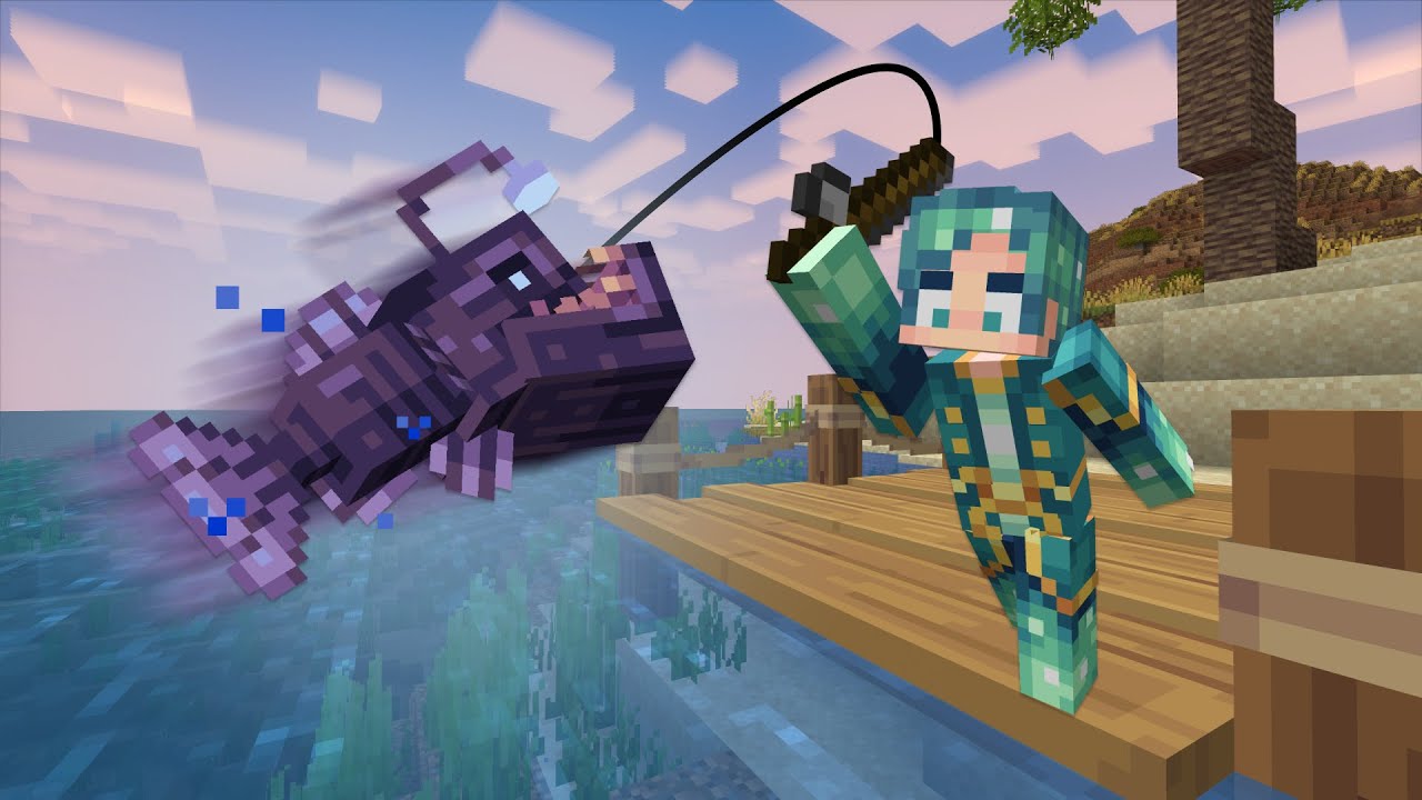FISHING OVERHAUL in MINECRAFT