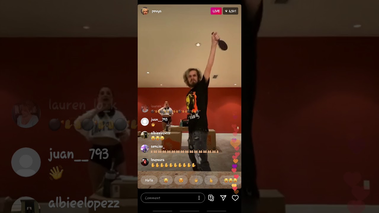 POUYA - IG LIVE QUARANTINE CONCERT