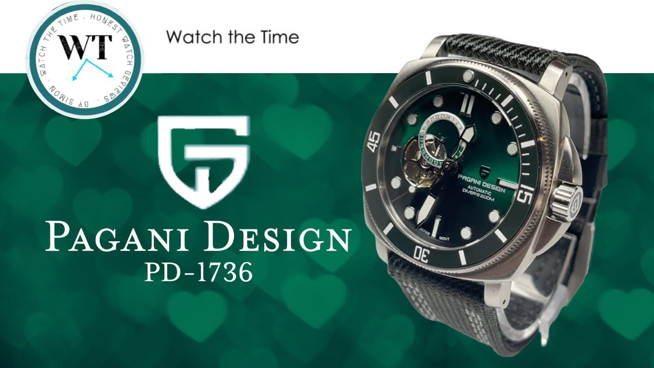 Pagani Design (PD-1736) | A BIG watch that has a lot of HEART!! | ORIGINAL DESIGN?? | AliExpress