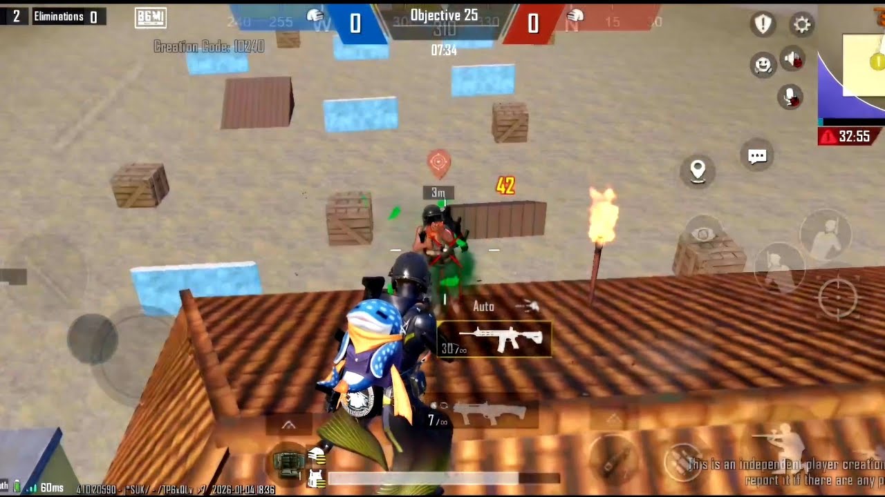 1v1 Challenge with friend! Angry  😡 match/#bgmi