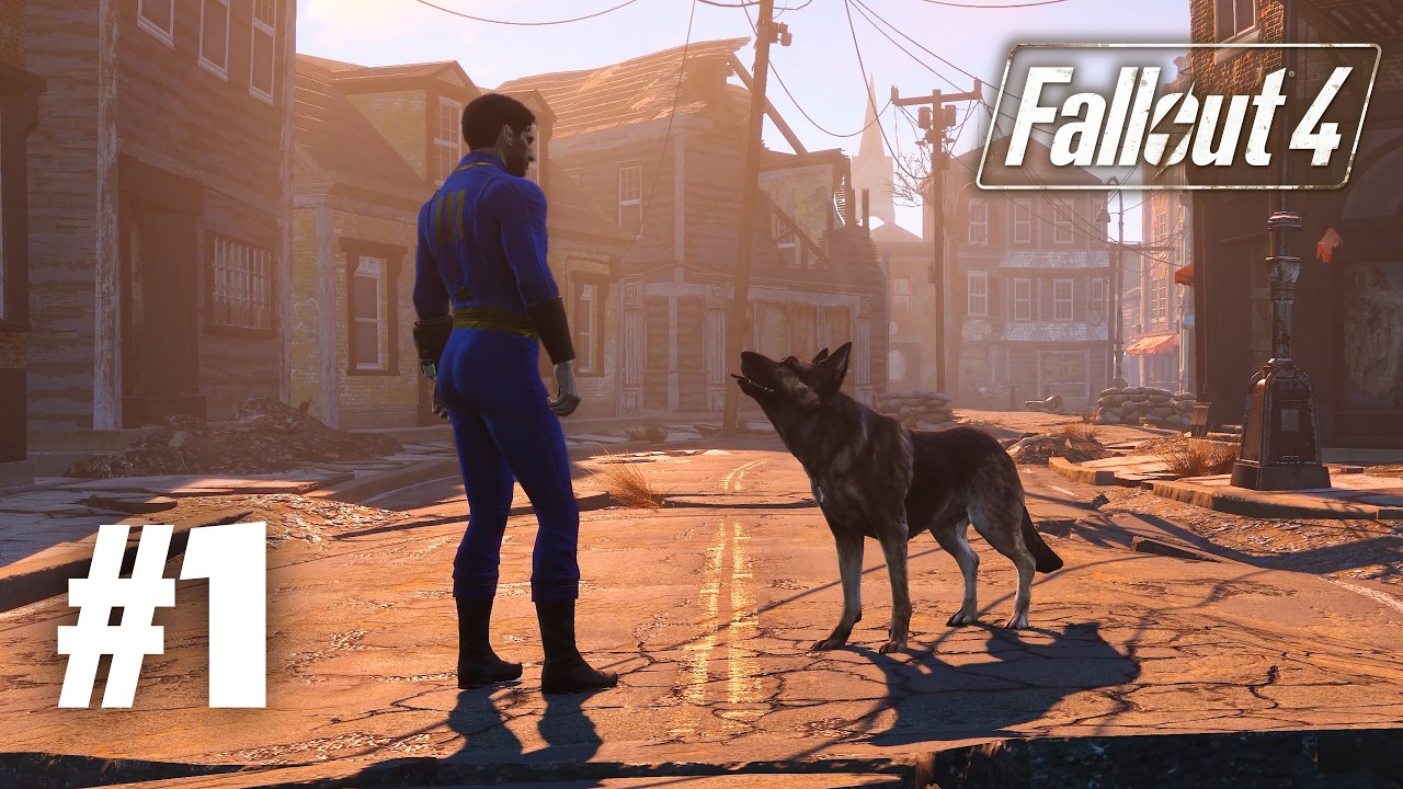FALLOUT 4 ANNIVERSARY EDITION LIVE PLAYTHROUGH GAMEPLAY ~ PART 1