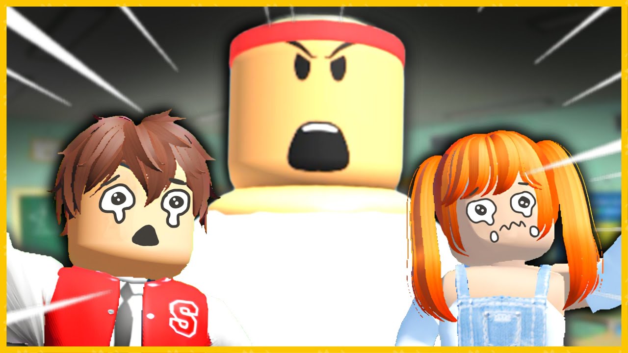 SİNİRLİ &Ouml;ĞRETMENİN DERSİNDEN KA&Ccedil;IŞ - Roblox