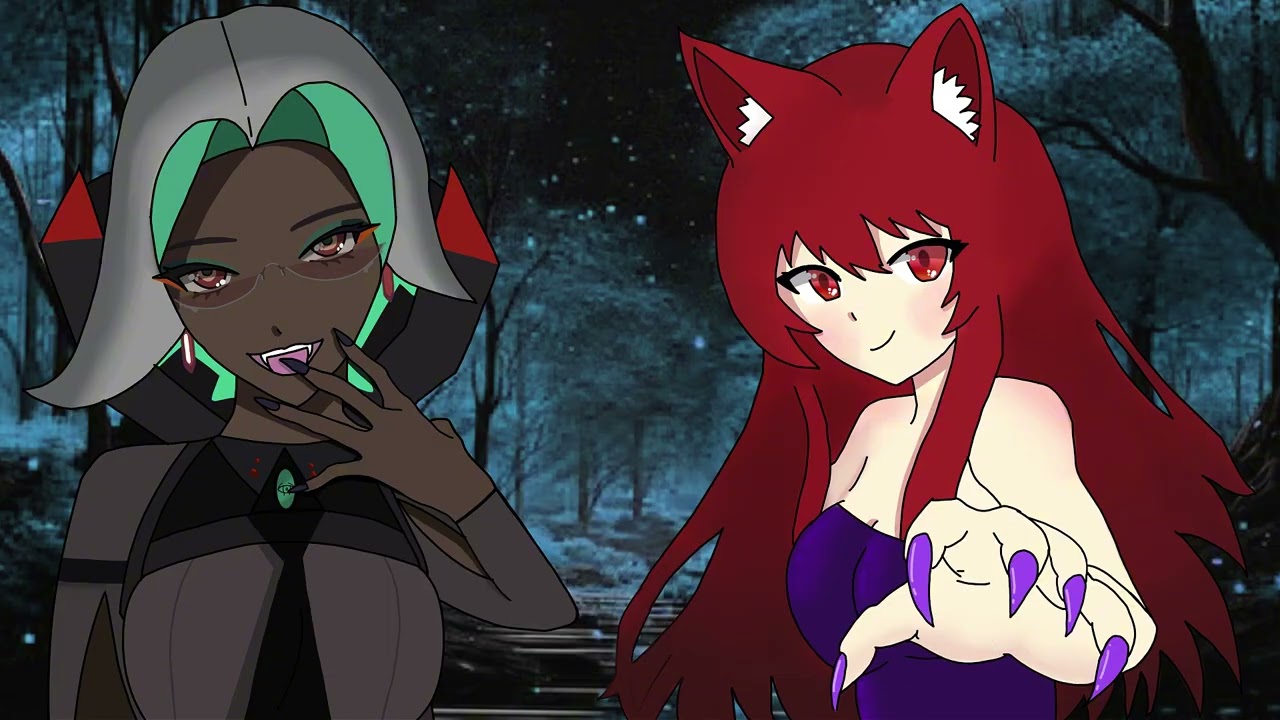 [ASMR] Werewolf Girl Tries to Protect you from a Vampire ft.  @Grimoire_IndexVT