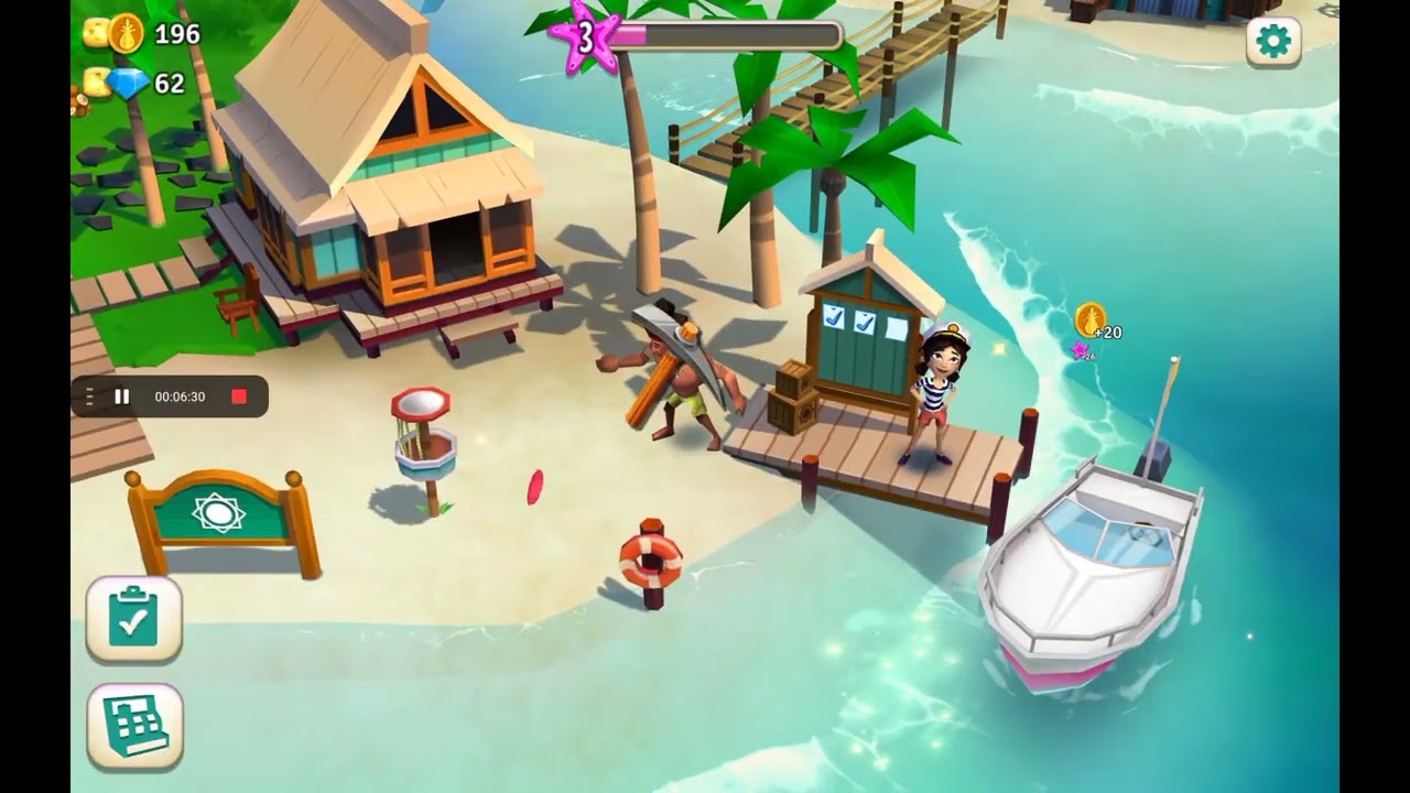 Farm village tropical islands part 1 (level 1 - level 4)