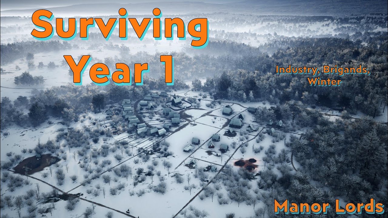 Manor Lords - Surviving Year 1 - First Playthrough