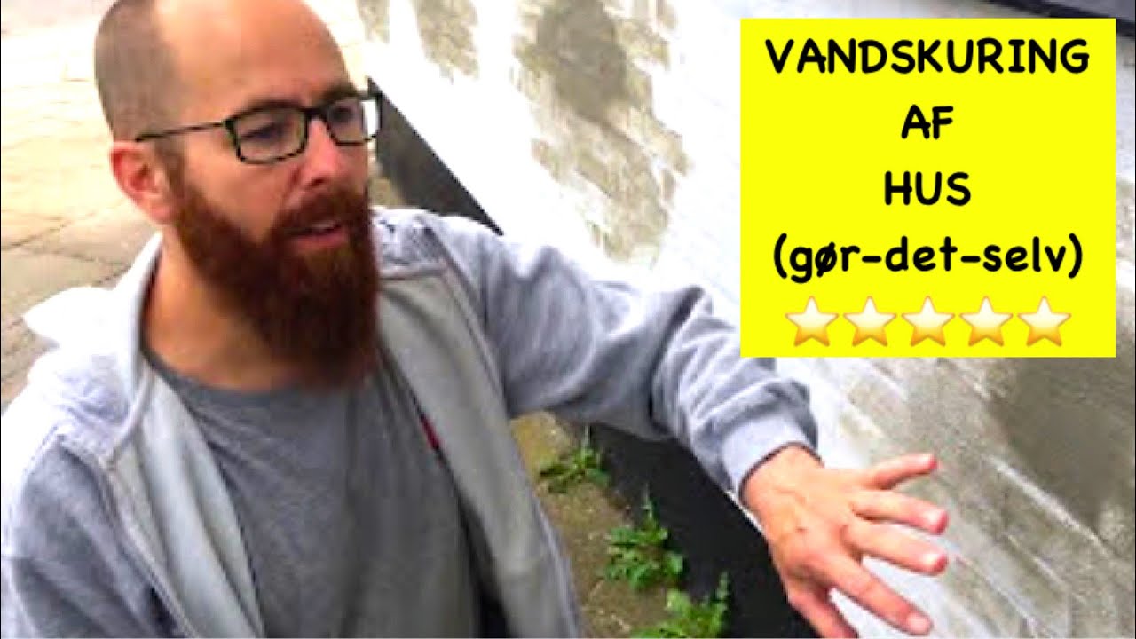 GØR DET SELV: Vandskuring af mursten ✔️