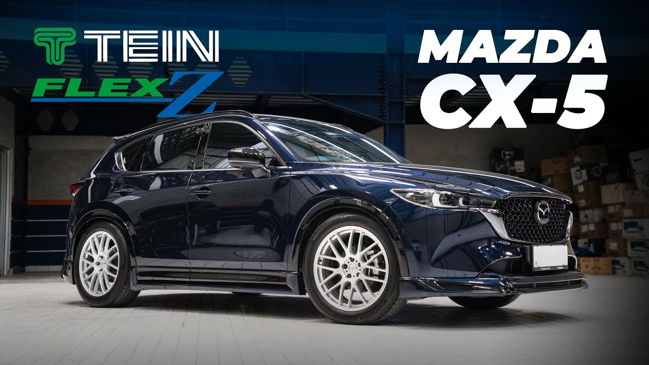 Tein Flex Z on Mazda Cx5. Fitment keren, nyaman, dan aman berkat coilover Tein Flex Z Mazda CX5.