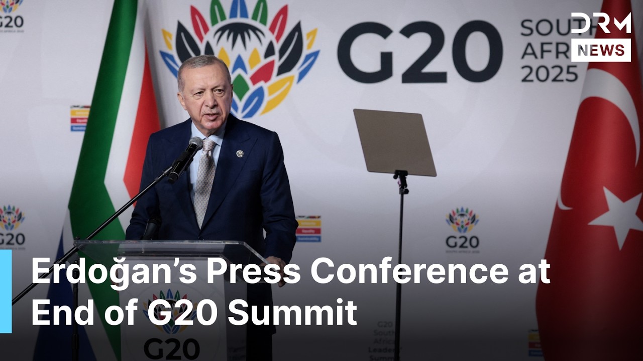 FULL PRESSER: Turkish President Erdogan on Gaza Force, Ukraine War, US, Israel at G20 Summit | AC1G