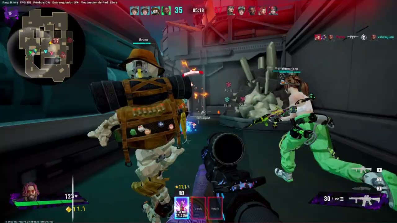 FRAGPUNK GAMEPLAY Partida #41