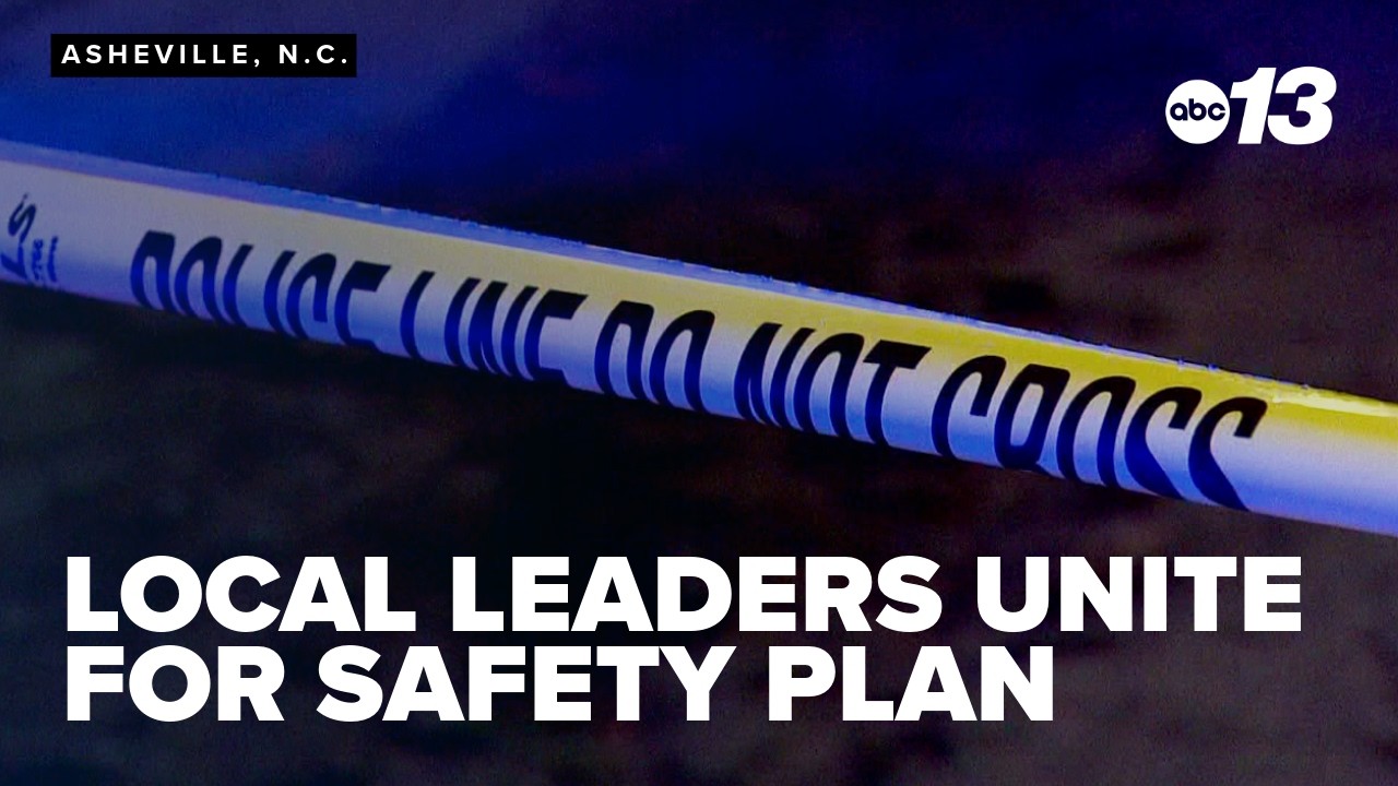 Asheville leaders unite on safety plan after weekend gun violence incidents