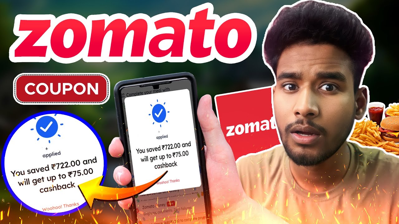 Zomato 500 Coupon 🍕 zomato coupon code today 💸 Limited Time Deal 🚀