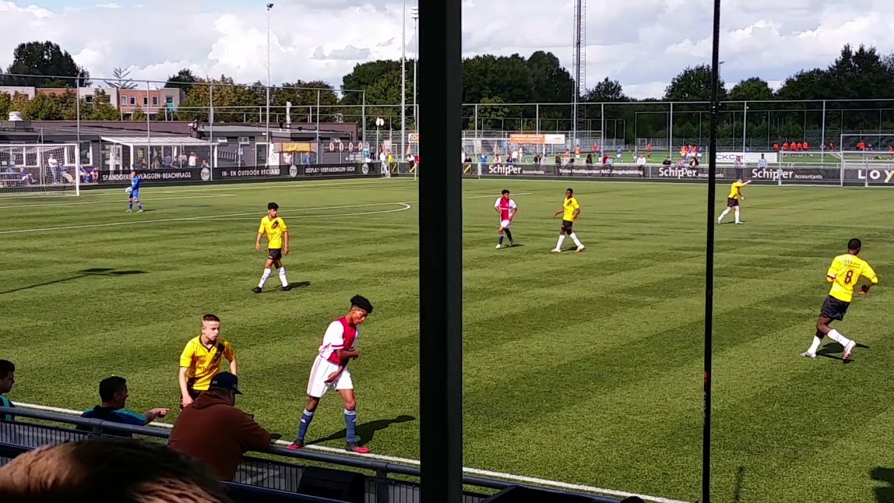 NAC O16 - Ajax O16 5-9-2020 eindstand 1-5