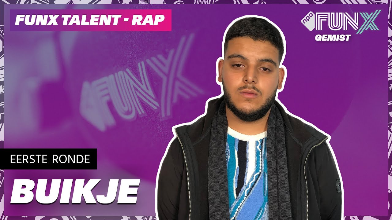 BUIKJE - MOCRO DRILL | 1STE RONDE | FUNX TALENT RAP x MANI & TOM VAN DER LIP