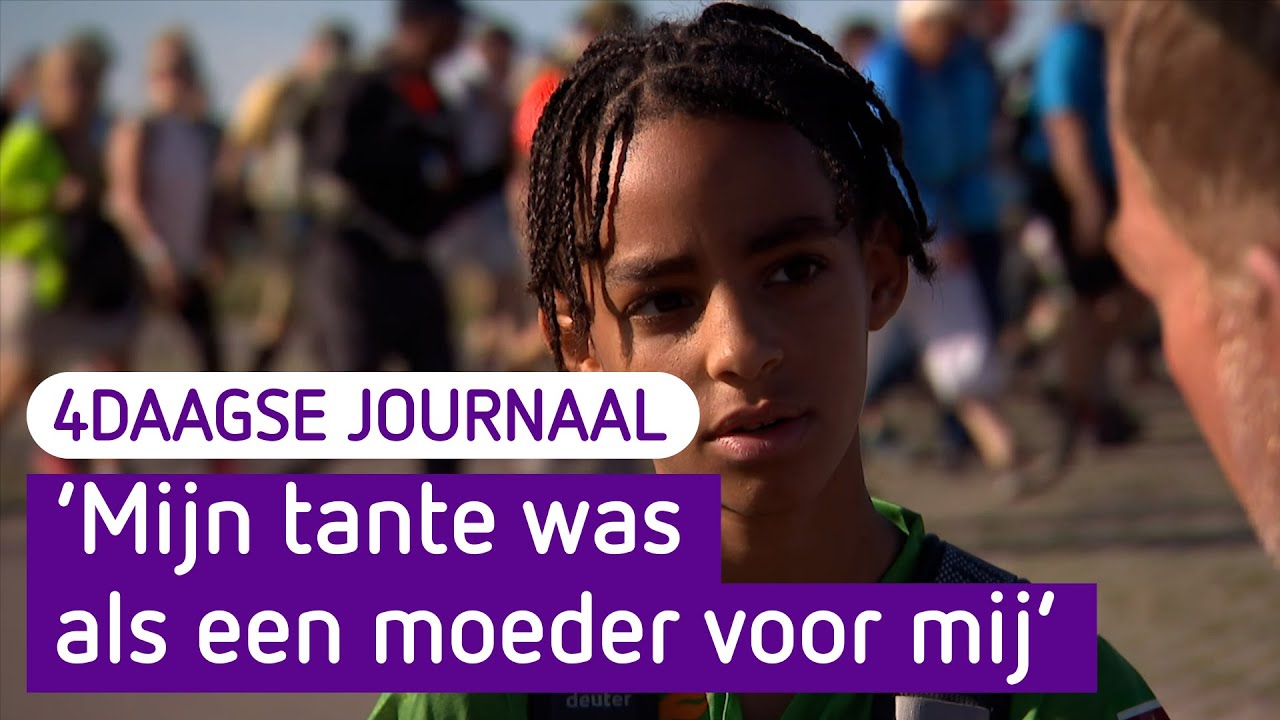 4Daagse Journaal 18 juli 2023 - Vader en zoon lopen allebei om een bijzondere reden