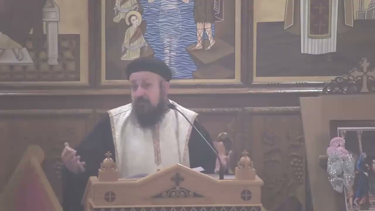 Отец Ангелос Гиргес - Вечерняя служба в честь Сретения Господня - 14 февраля 2026 г.