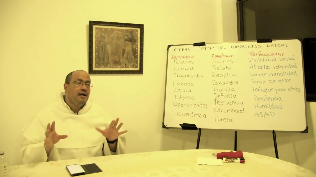 Etapas típicas del compromiso laical