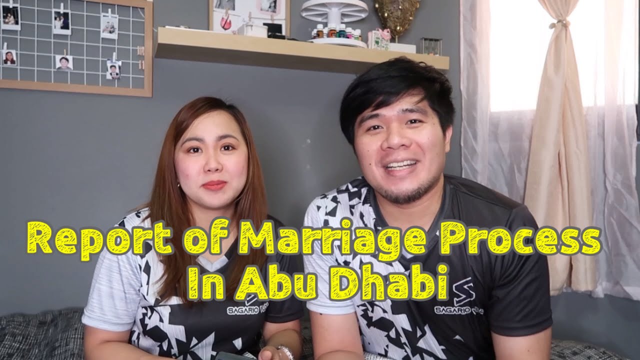 Report of Marriage Process | Philippine Embassy Abu Dhabi, UAE | out of Town Marriage SAGARIO VLOG