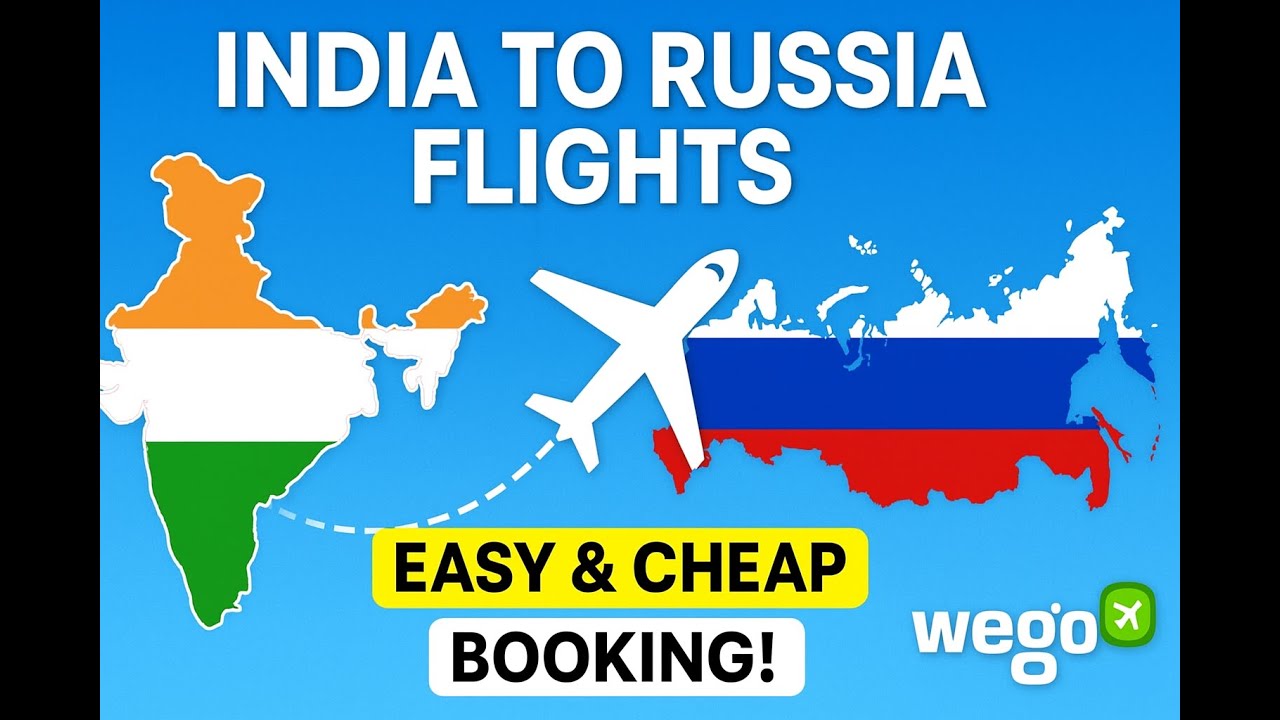 How to Book Cheap Flights from India to Russia (Easy Step-by-Step Guide) ✈️