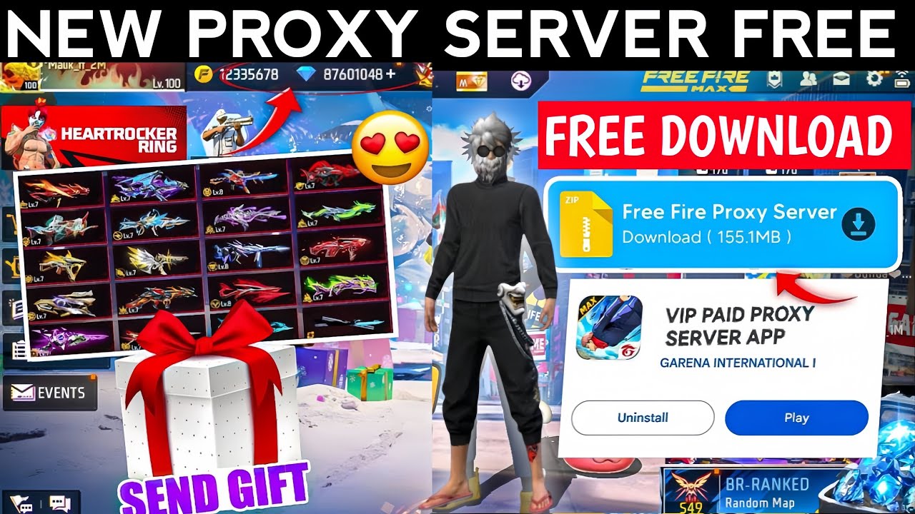 How To Download Proxy Server in Free Fire 🔥😨| Free Fire Proxy Server|Proxy Server Free Fire | part 2