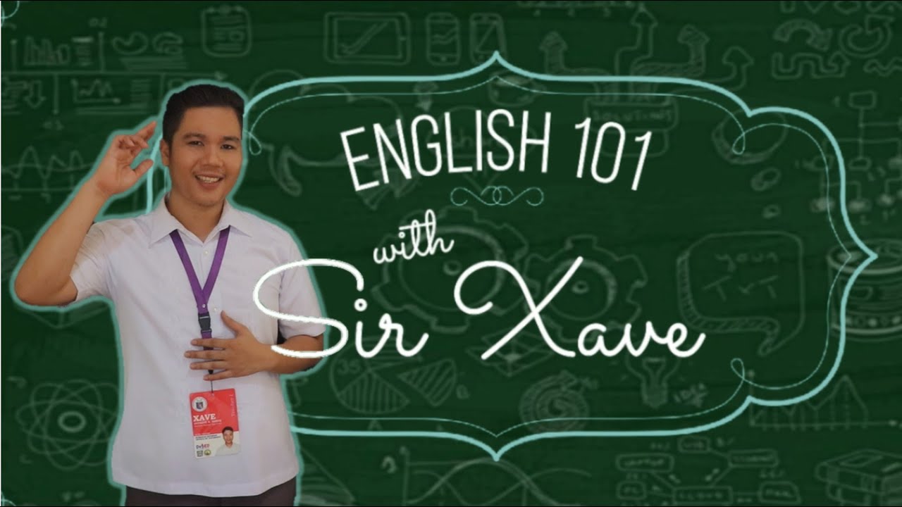 TV-BASED INSTRUCTION | English 10 - Q1: First Lesson (first portion only)