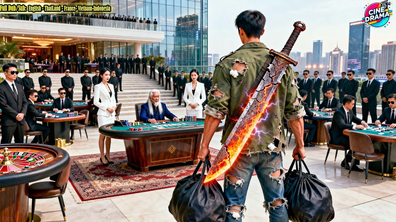 Beggar With Rusty Broken Sword Enters Casino To Challenge Boss, None Know He Is Hidden War God