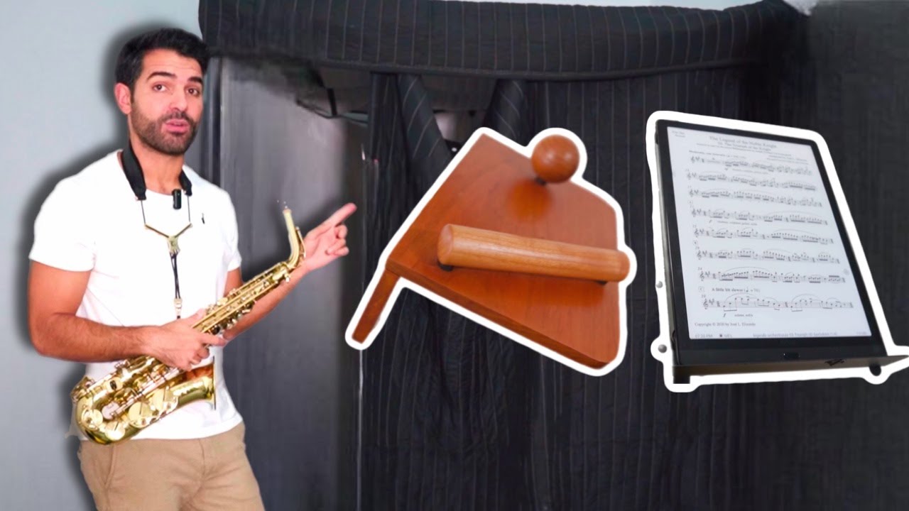3 Productos que me han Cambiado la Vida como Saxofonista 🎷 | Soporte, Cabina y Tablet