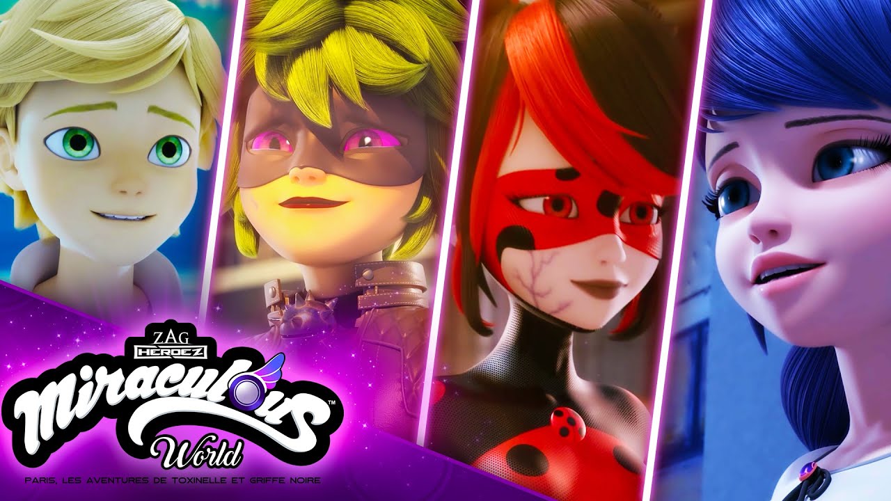 MIRACULOUS WORLD | ⭐ PARIS - Le quatuor 🔮 | Les aventures de Toxinelle et Griffe Noire