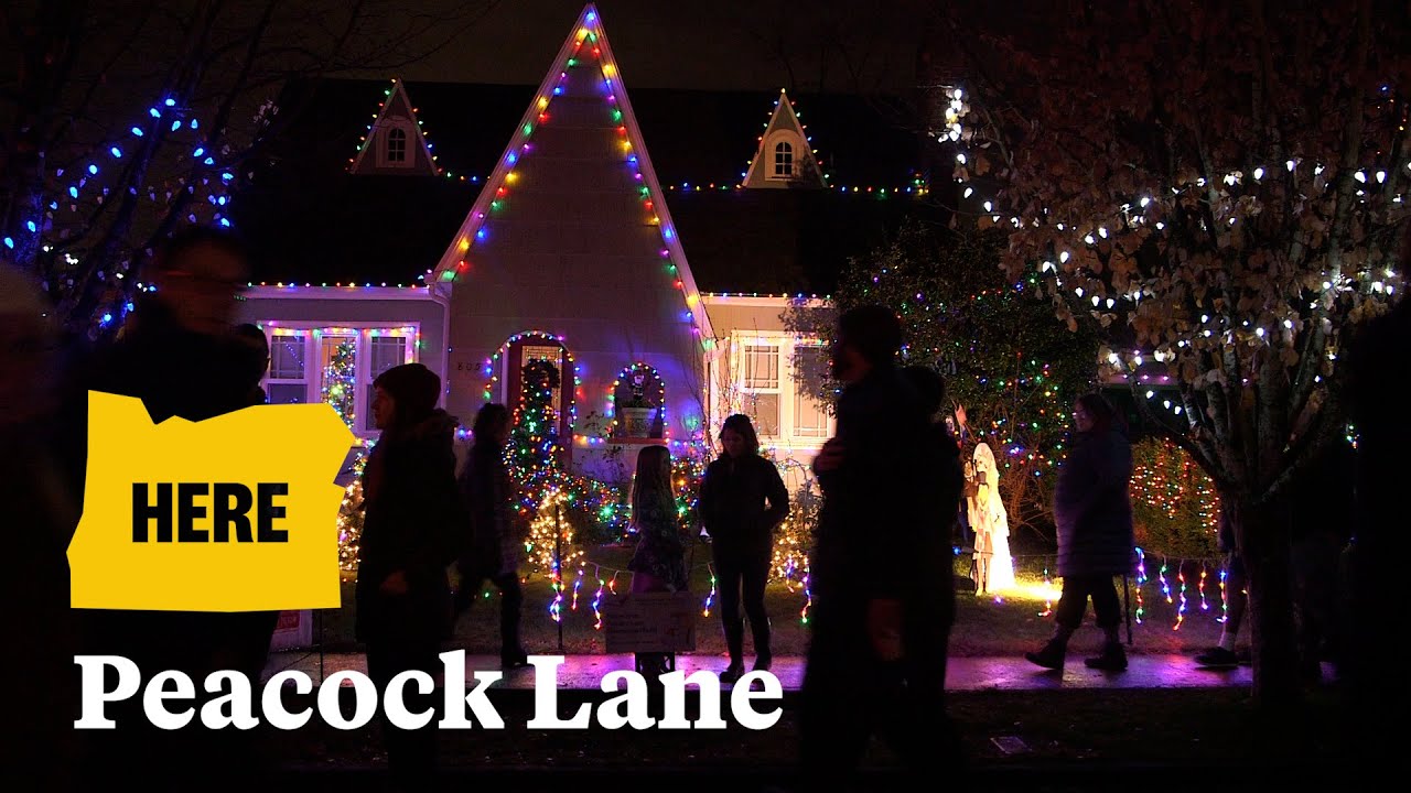 What it's like living on Peacock Lane, 'Portland's Christmas Street'