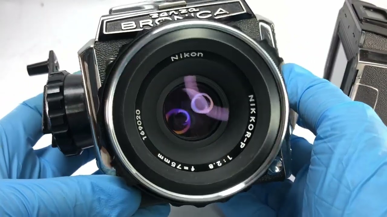 ★SOLD★ [Near MINT] zenza BRONICA S2 Medium Format Camera 75mm F/2.8 Lens From :  240805500828