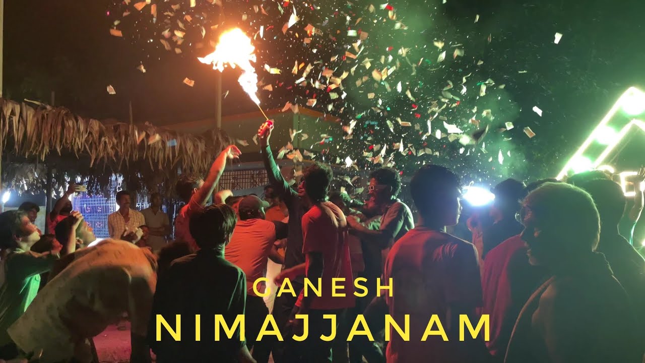 Ganesh Nimajjanam 2024 | Jai Jai Ganapati song | valluru