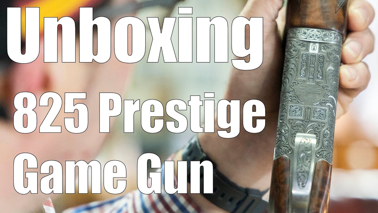 Первый взгляд на новую модель Browning 825 Prestige!
