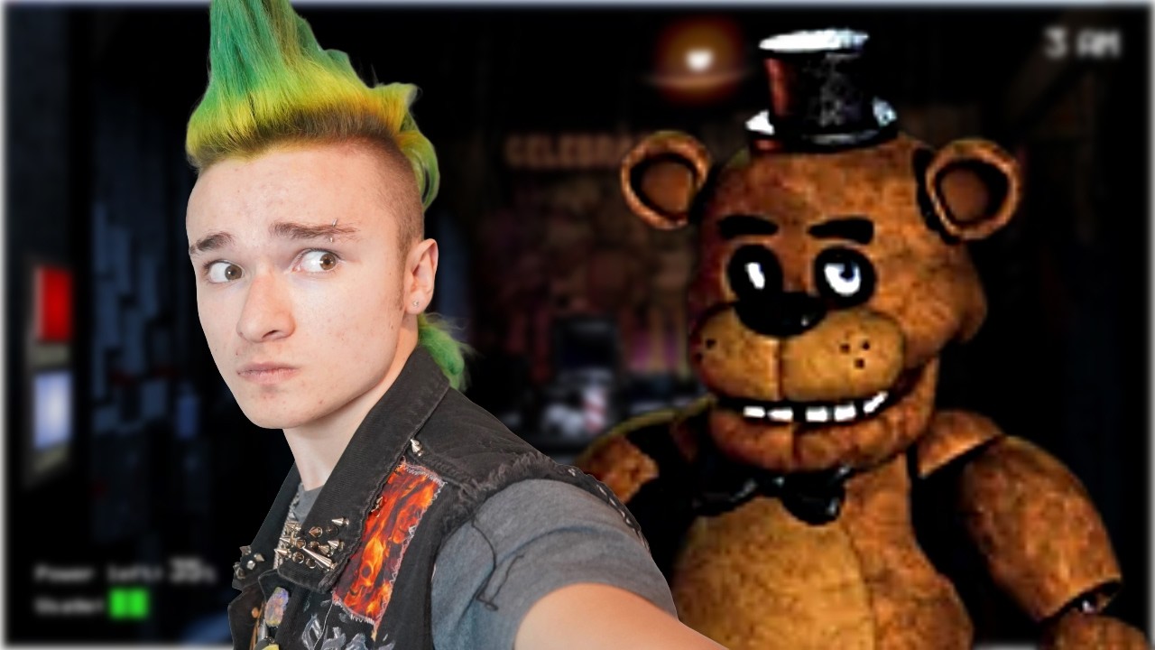 I got hired at Freddy Fazbear's Pizzeria