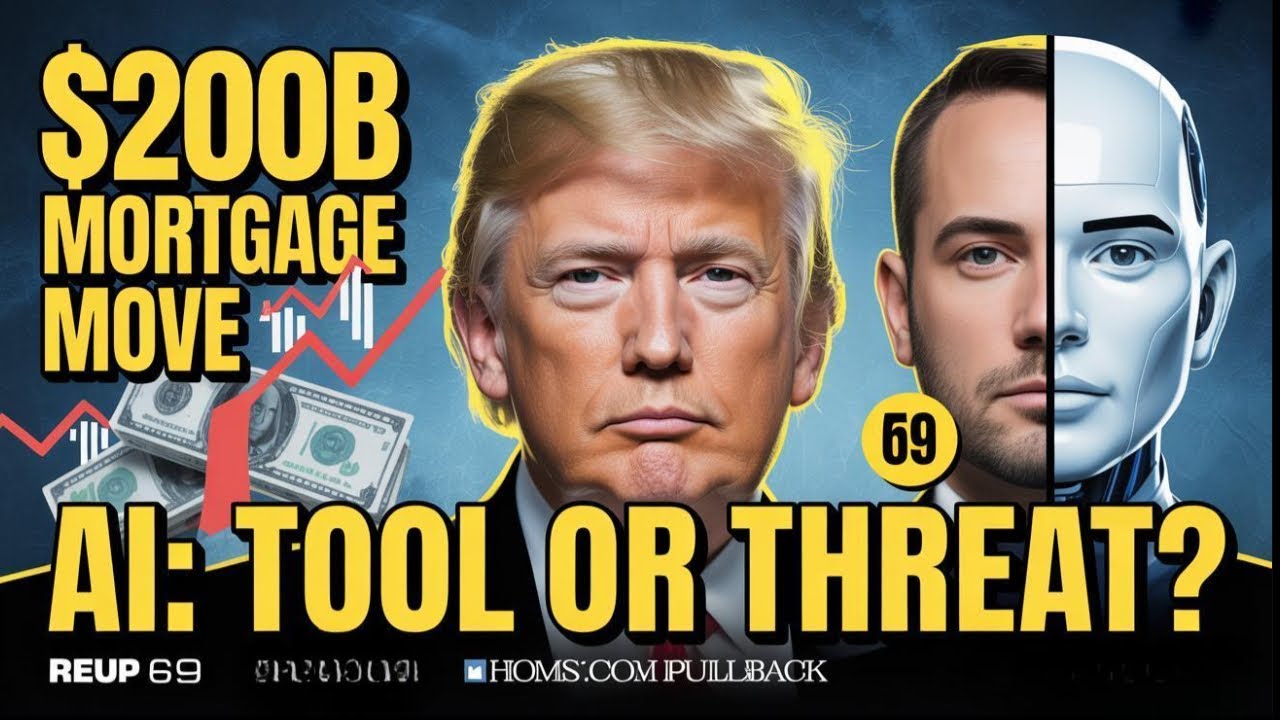 REUP 69 | $200B Mortgage Move, Homes.com Pullback & AI Scams in Real Estate