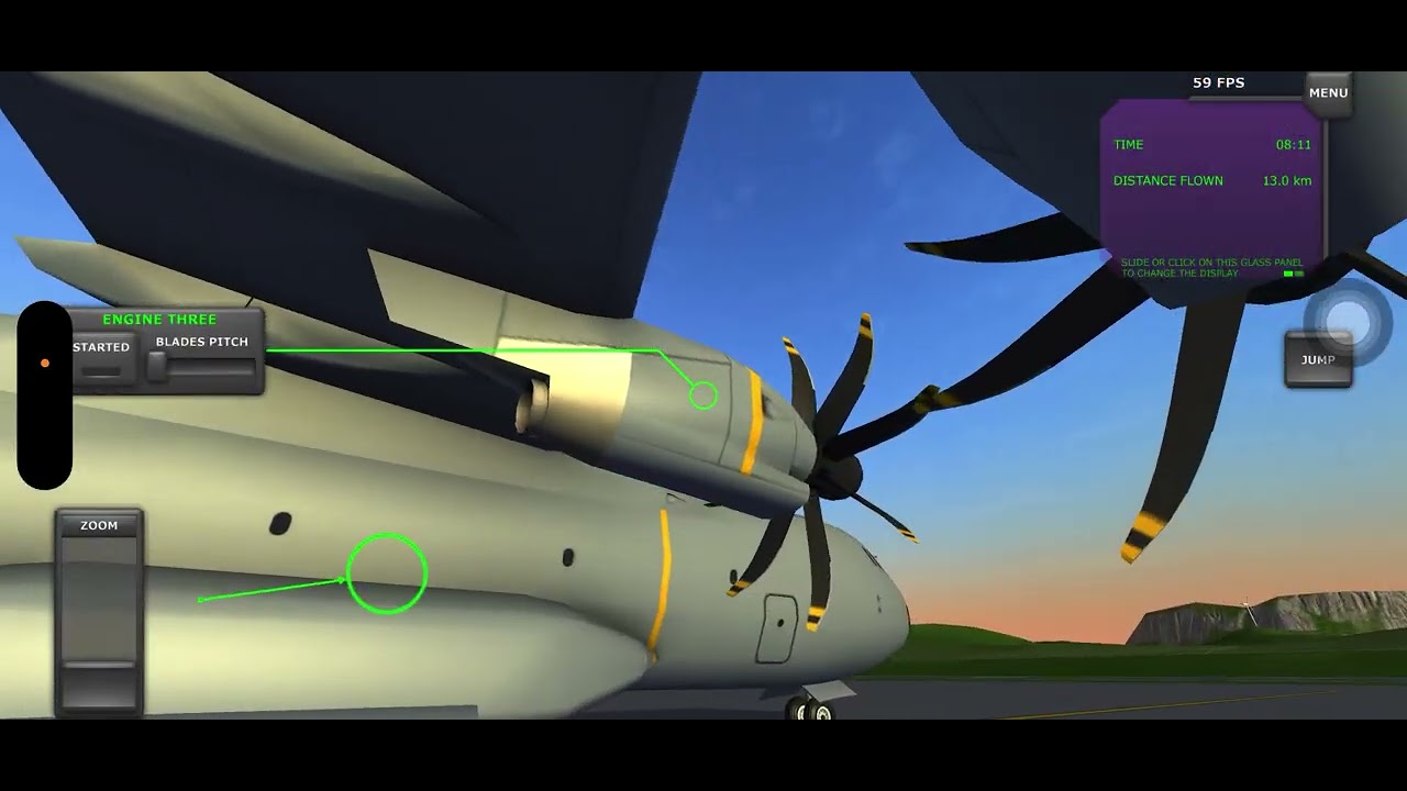 Turboflight simulator. No edits yet, just normal video still.