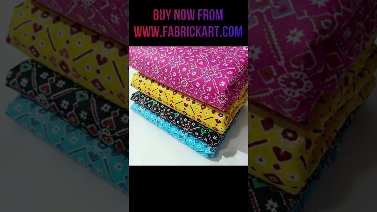 Pure Cotton Printed Fabric, Jaipur Print, Sanganeri Print, Jaipur Hand block printing