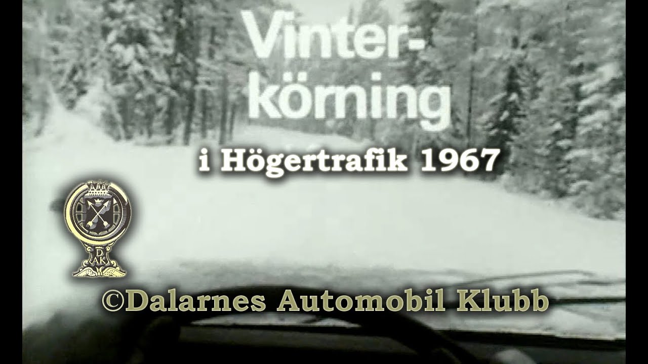 Vinterkörning 1967. från D-A-K`s filmarkiv.