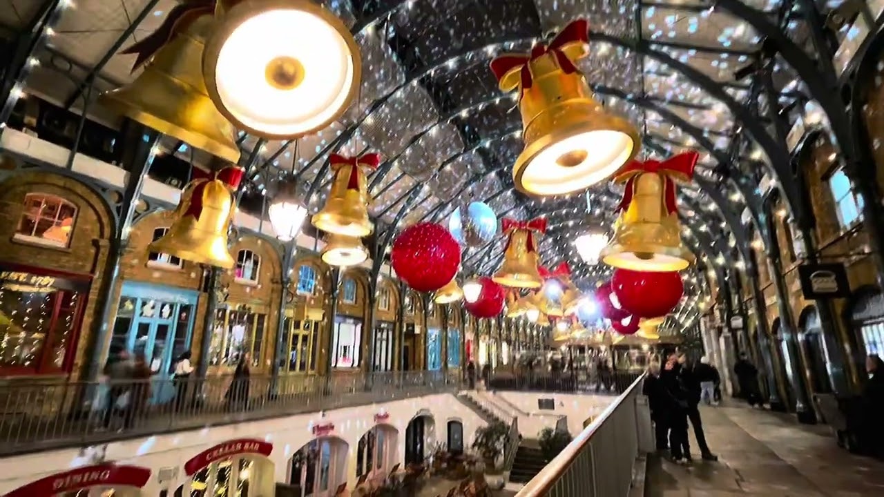  ✨🎄 🤶 🇬🇧 WOW! London , Covent Garden Christmas Market Is On Another Level | London Christmas 2025 