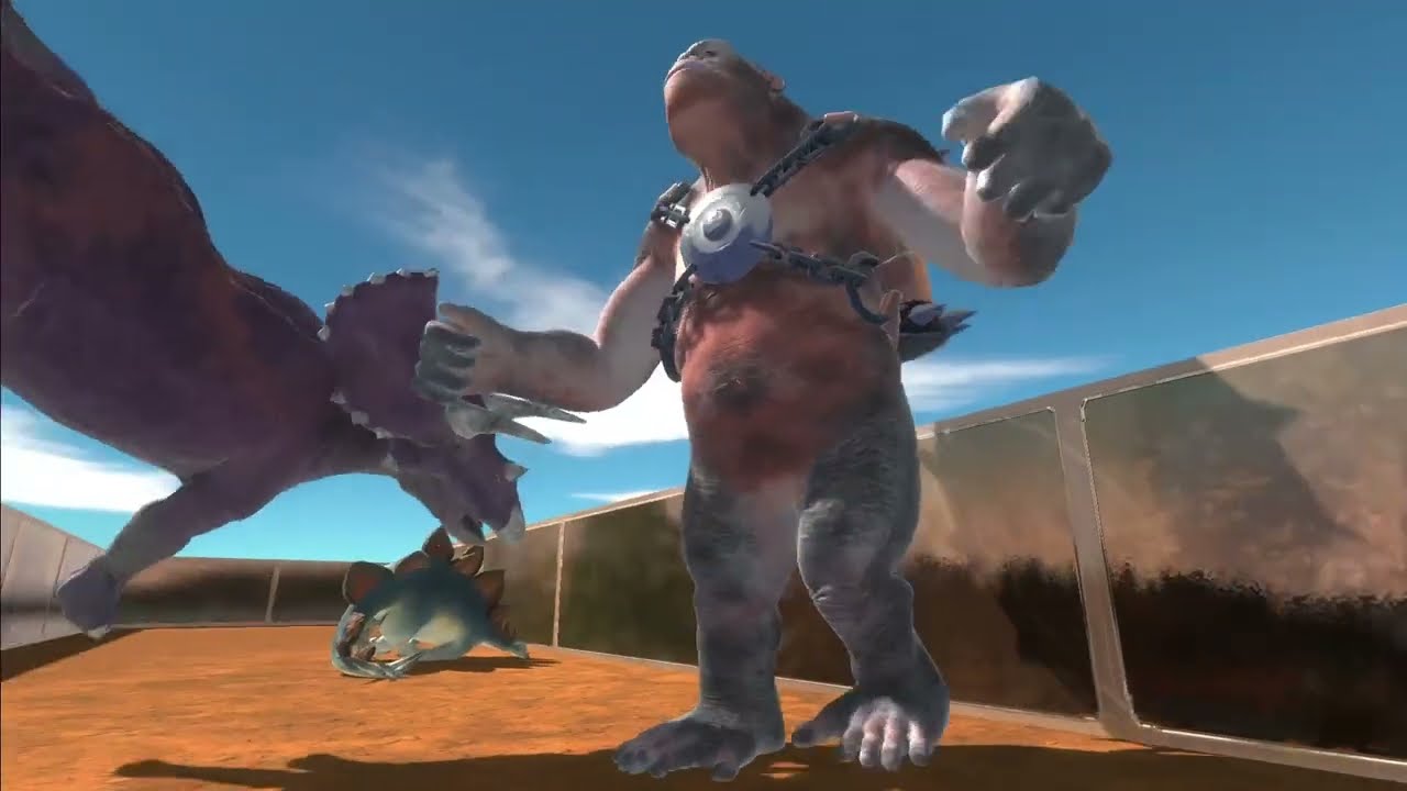Goro Giant vs The Labyrinth - Total Destruction| Animal Revolt Battle Simulator
